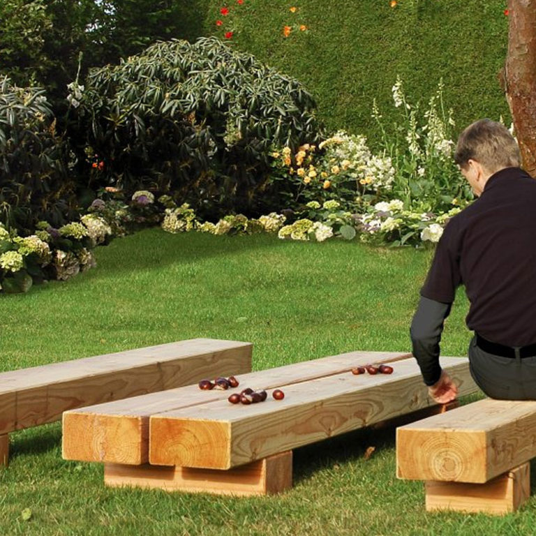 Gartenschwellen aus Lärche Ideal für Sandkästen, Treppen und Beete