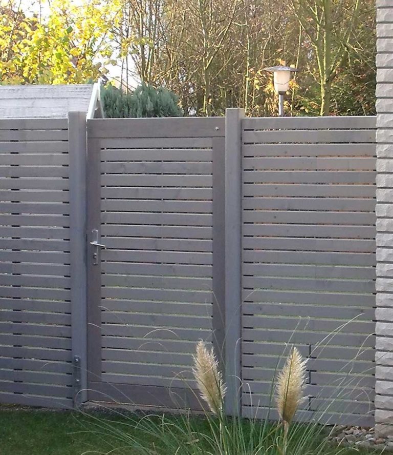Rhombus Zaun aus Lärche