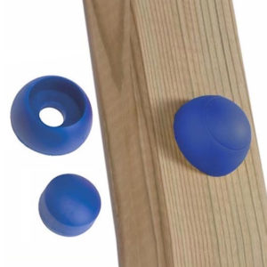 Schraubenabdeckung für Spielturm blau