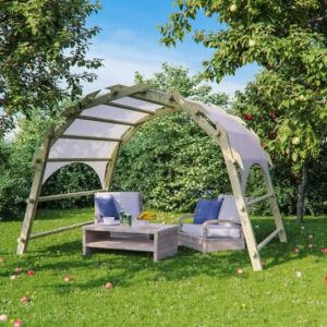 Alternative view of Arkaden-Bogen Typ 2 – Gartenpavillon & Pergola 330x250 cm