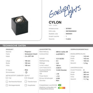 LED-Spot-Cylon-Granit