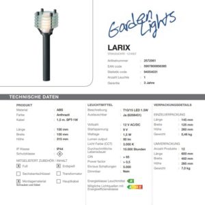 LED Standleuchte Larix